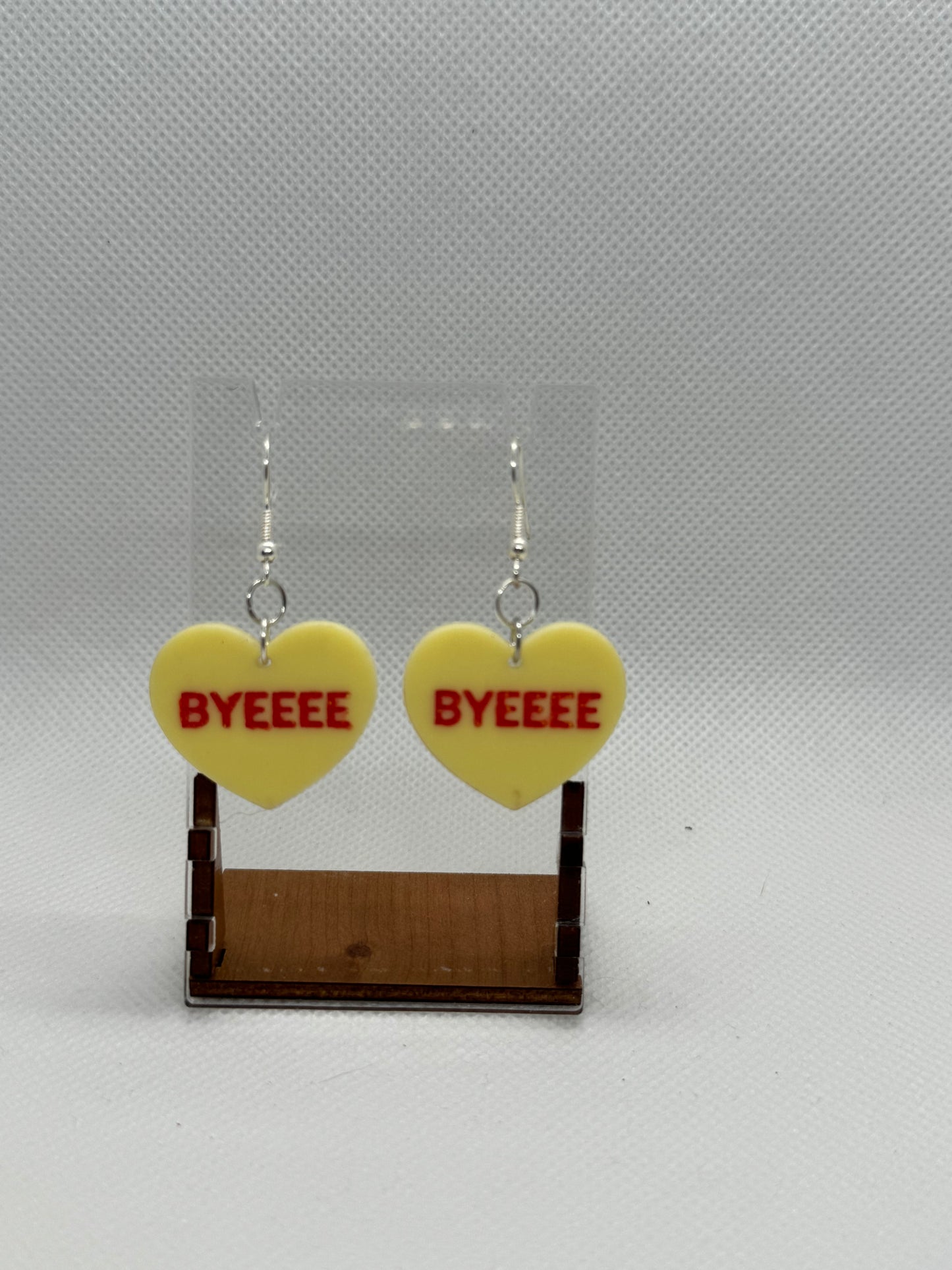 BYEEE Conversation Heart Earring
