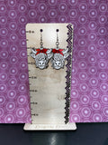 Cute heifer earrings