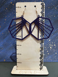 Large Octagonal earrings