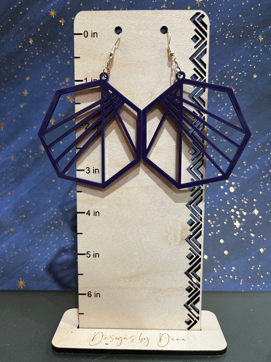 Large Octagonal earrings