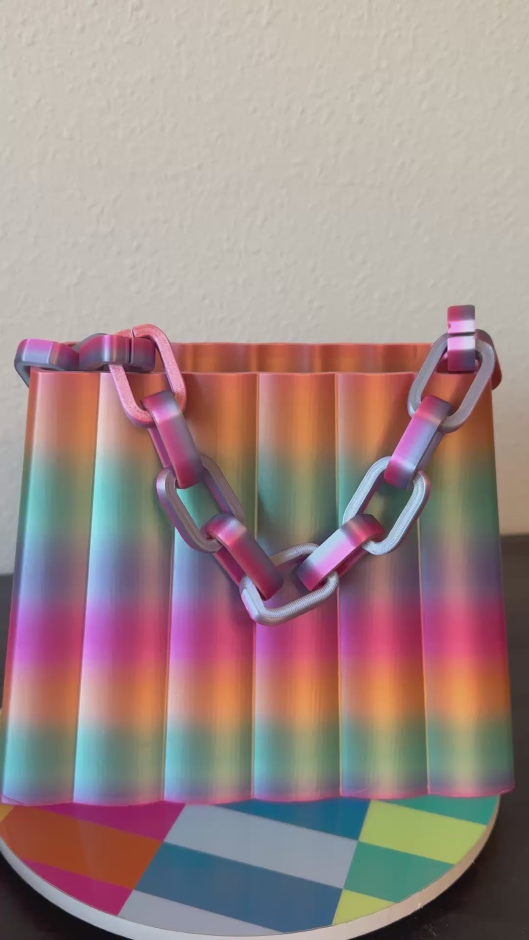 3d Printed Purse with chain strap